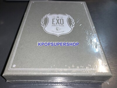 EXO EXO's First Year Box Set DVD 4 Disc Earphone Winder EXO-K EXO