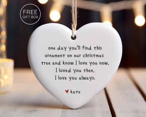 Christmas Ornament Gift For Loved Ones Our First Christmas Together Christmas