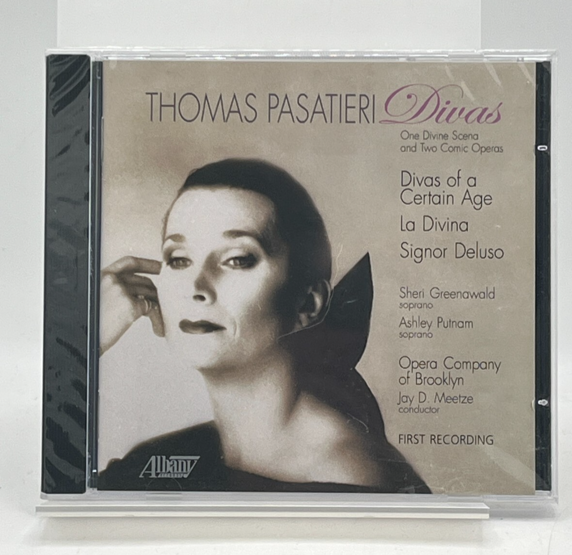 Thomas Pasatieri Divas CD Opera Classical Divine Scena Comic Operas Brand New