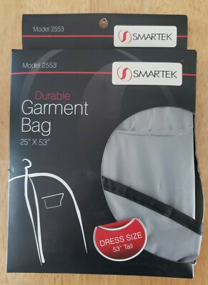 NEW Smartek Durable Garment Bag 25'' x 53'' Model 2553