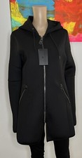 Philipp Plein Couture Parka Coat Hoody Jacket Black Size L