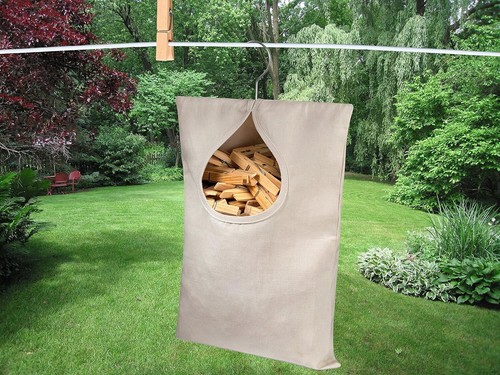 Clothespin Bag - 11" x 15" - Holds 100 Medium-Sized Clothes Pins, Durable Can... - Picture 7 of 7