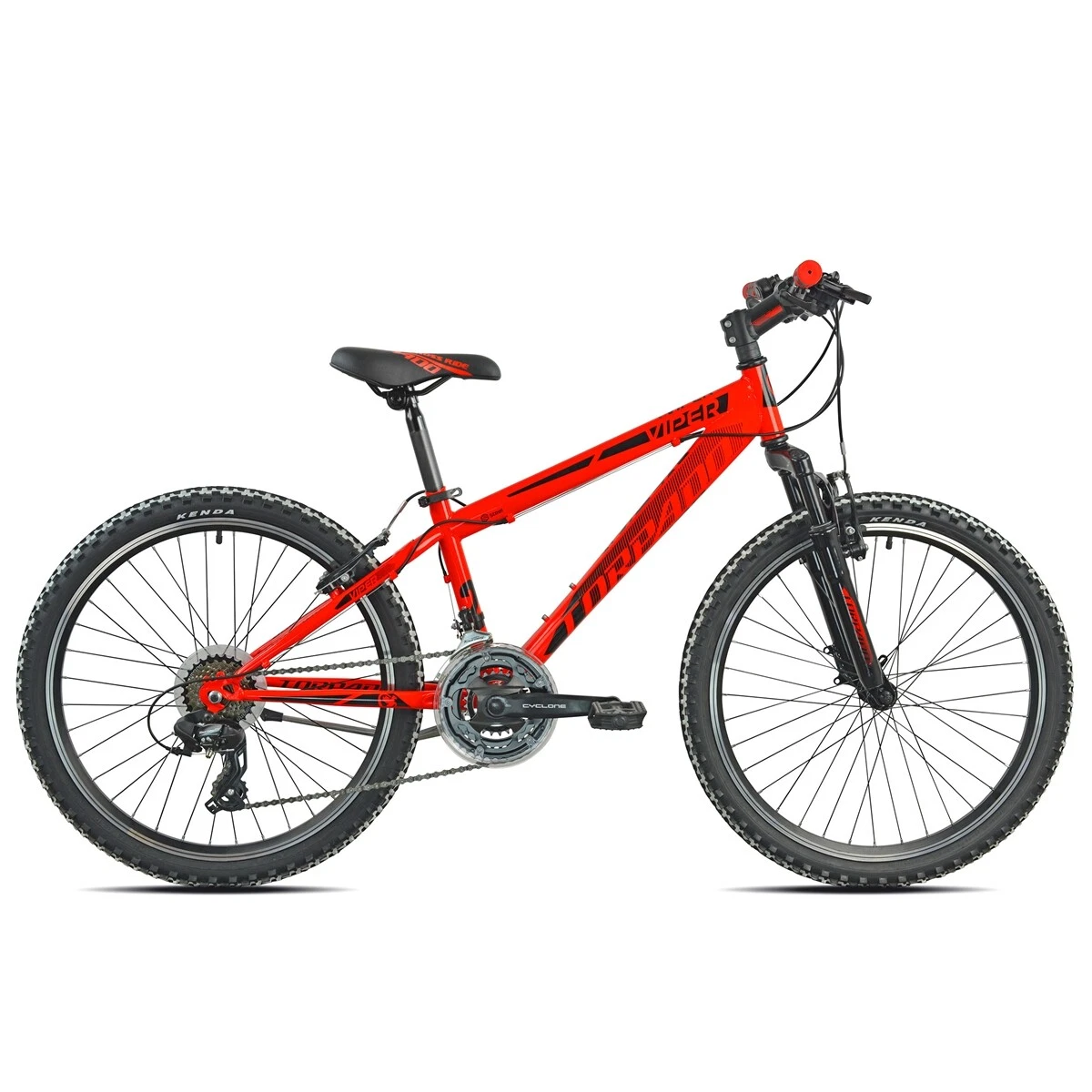 Bicicleta Ni o 9 11 A os t610 Viper 24 21v Negro Rojo 21T610R