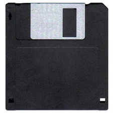 50 Floppy Disks DS/HD. Diskettes are IBM  Formatted 1.44 MB. Color Black