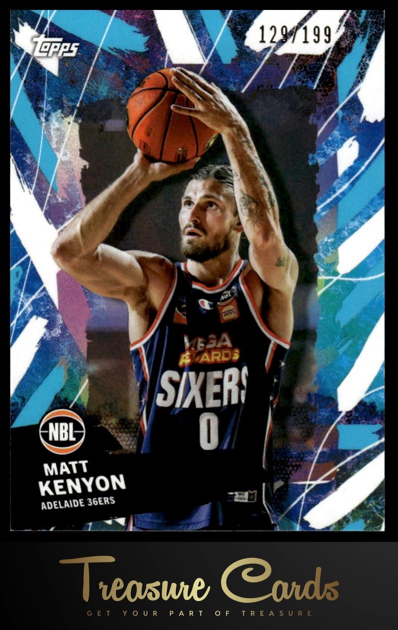 2025-26 Topps NBL #7 Matt Kenyon Aqua #/199