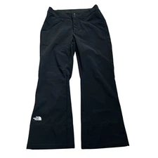 THE NORTH FACE Womens Large Short Black Apex Windproof Waterproof Ski Snow Pants