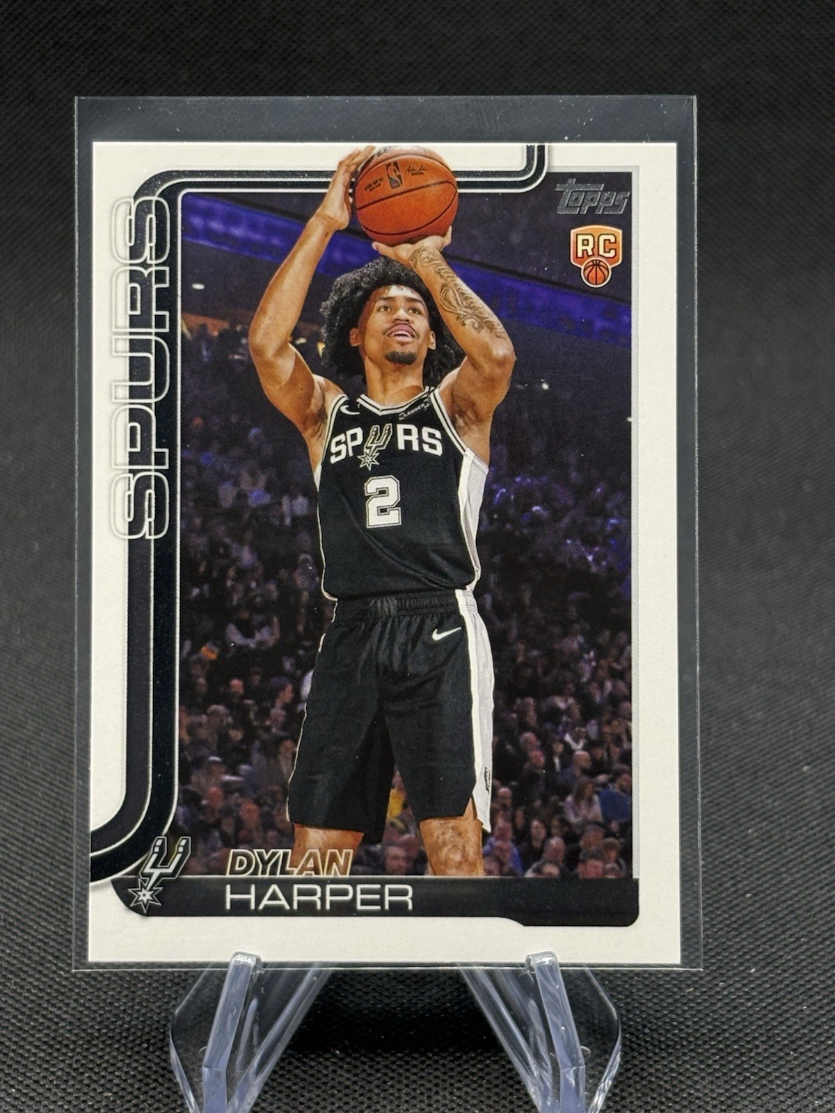 Dylan Harper Rookie 2025-26 Topps Basketball #202 Spurs RC 🔥