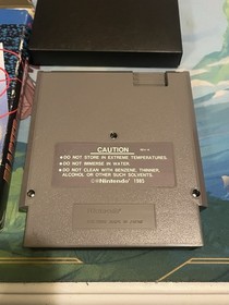 Blaster Master Nintendo Entertainment System NES cartuccia e scatola