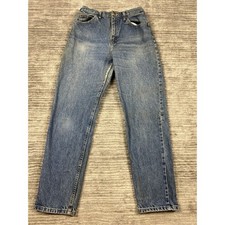 Riders by Lee Jeans Womens 10M Blue High Rise Straight Leg Vintage 100 Cotton