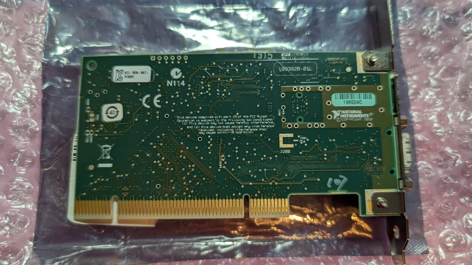 National Instruments PCI-8361 MXI Express PXI Fernbedienung Karte. - Bild 3 von 4
