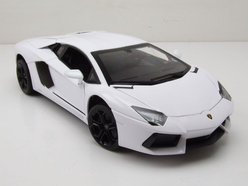 Lamborghini Aventador LP700 Coche a Escala Blanco 1:18 Rastar - Imagen 10 de 11