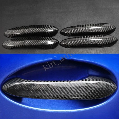 For BMW G20 G30 G32 X3 X4 X5 X7 M5 F90 M8 Dry Carbon Car Door Handle Cover Trim