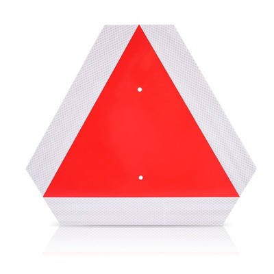 2026 Upgraded Glow in The Dark Slow Moving Vehicle Sign, Aluminum Slow Moving...