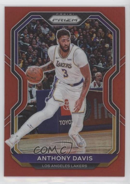 2020-21 Panini Prizm Red Prizm /299 Anthony Davis #109 01wt
