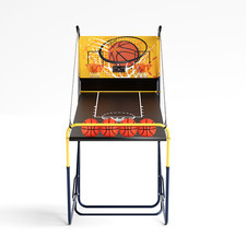 Foldable Dual Shot Basketball Arcade Game Ind...