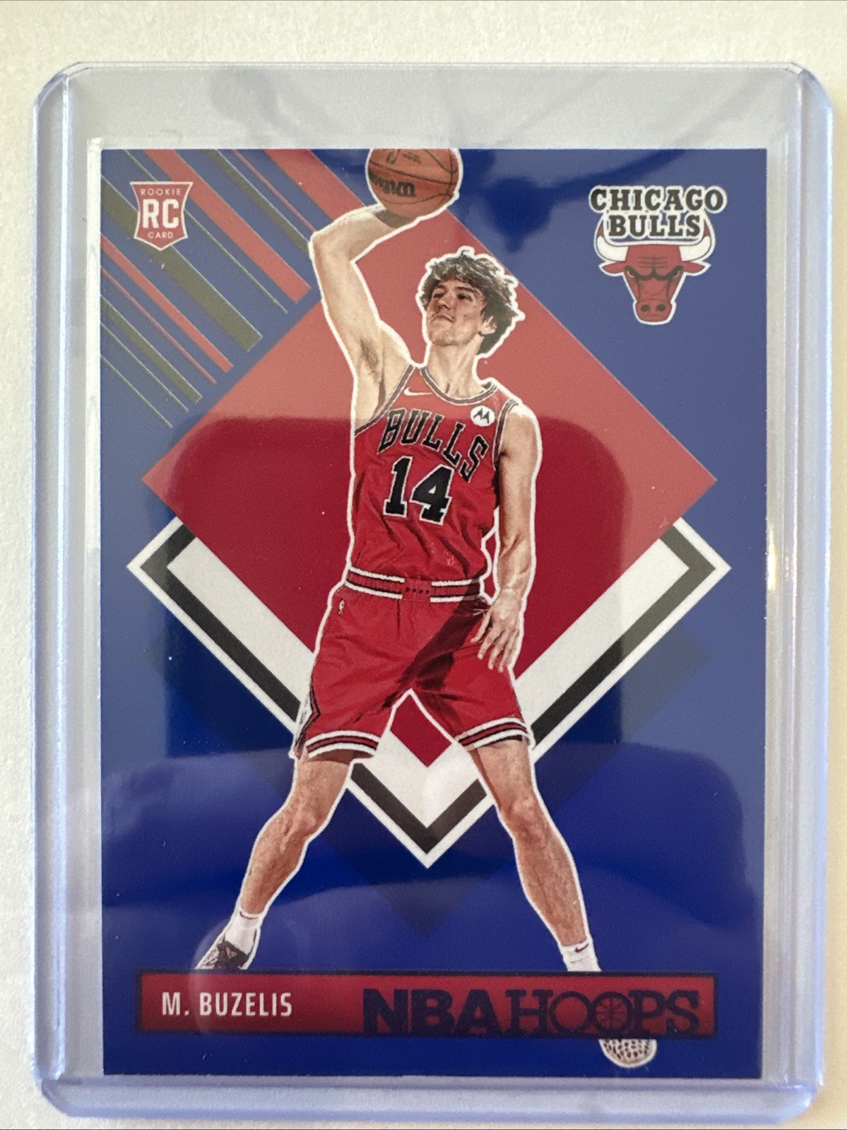 2024-25 Panini Nba Hoops - Hoops Tribute Matas Buzelis #295 Blue (RC)