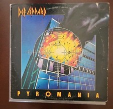 DEF LEPPARD LP Pyromania 1983 Mercury Vinyl