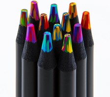 Stocking Stuffers, Art Supplies, 12 Rainbow Colored Pencils, Teen Girl Gifts...
