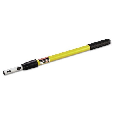 Rubbermaid Commercial HYGEN Q745 Quick-Connect Extension Handle - YLW/BLK New
