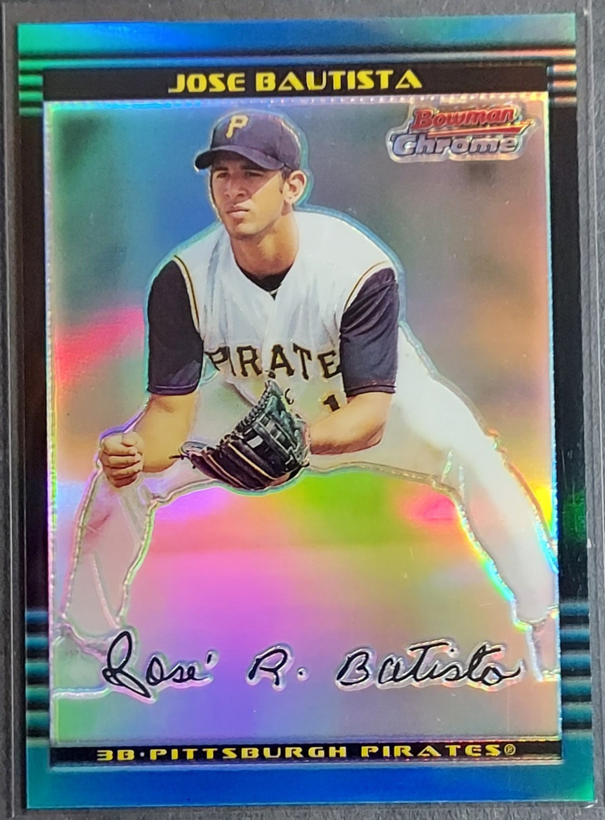 2002 Bowman Chrome - Jose Bautista #348 Refractor /500 (RC)