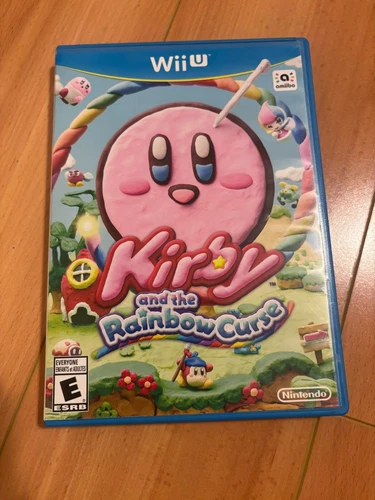 Kirby and the Rainbow Curse (Nintendo Wii U, 2015) Tested Free Shipping