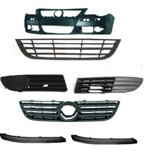 Stoßstange Set vorne  Gitter Grill VW Polo 9N3 Baujahr 2005-2009