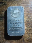 Vintage 1oz 999 Silver Engelhard Bar MC/ PR Series SN.PR 29795 Minted 60s To 79