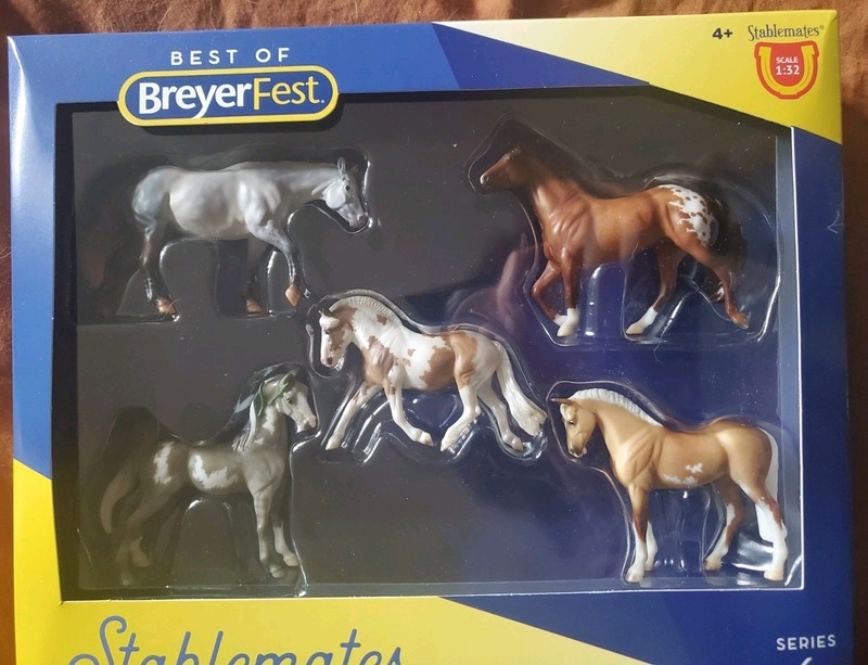 Breyer Stablemates 2025 Best of Breyerfest Series 6 SM Set