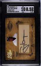 2004 Donruss Leather & Lumber TONY GWYNN Lumber 120/192 SGC 8.5 NM/MT+ 10 Auto