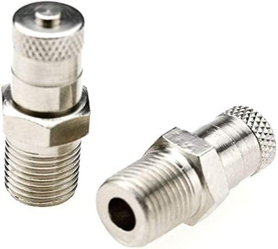 2 pcs 1/8 Inch BSPT Schrader Tank Valve 25mm Wheel Air Compressor 35 Bar 500... 
