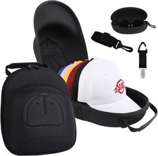 Hat Travel Case,Hard Case for Baseball Caps, Carrier with...
