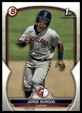 2023 Bowman #BP-98 Jorge Burgos Prospects Cleveland Guardians