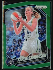 2025 Panini Prizm WNBA Karlie Samuelson Green Prizms #102 Minnesota Lynx