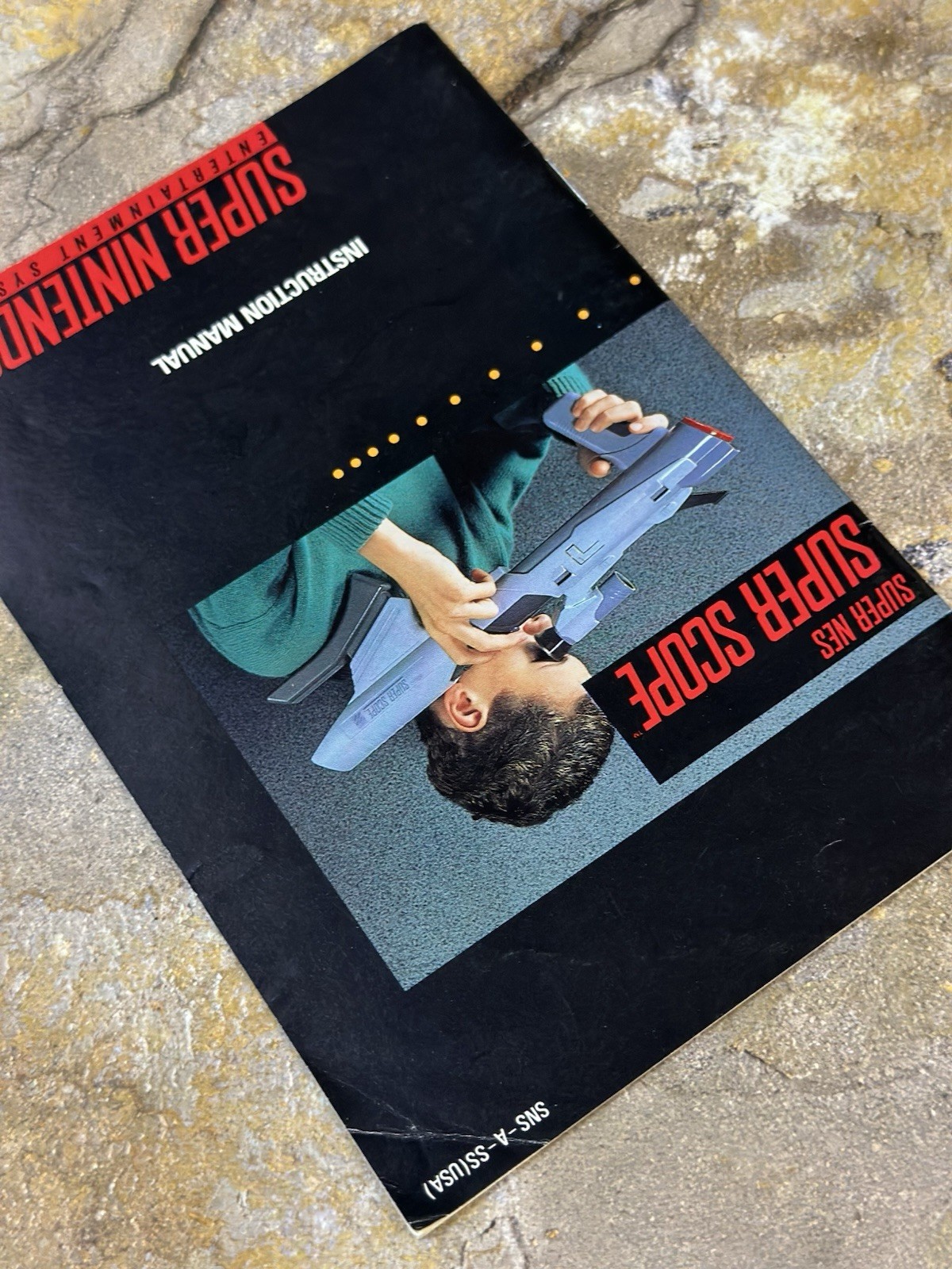 Super Scope Instruction Manual - Super Nintendo Entertainment System SNES