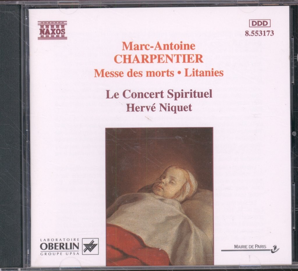 8553173 Le Concert Spirituel, Hervé Niquet Messe Des Morts • Litanies CD Europe