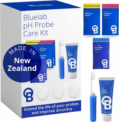 Bluelab CAREKITPH Ph Probe Care Kit with Calibration Solution, Storage Solution,