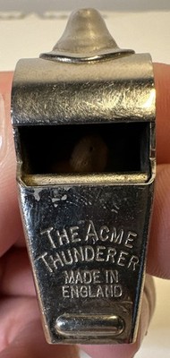 Vintage Whistle The Acme Thunderer Made in England