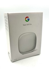 Google Nest Wifi Pro Wi-Fi 6E Router Snow GA03030-US Complete In Box