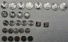 Mixed Lot 157 grams of Fractional .999 Fine Silver  various sizes  Total 5 ounce