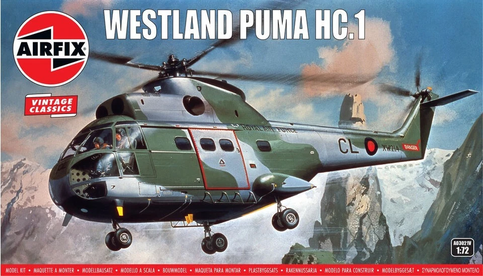 AIRFIX A03021V MAQUETTE WESTLAND PUMA HC.1 1/72