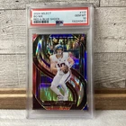 2024 Panini Select Premier #117 Bo Nix Red & Blue Shock Prizm (RC) PSA 10 LowPop