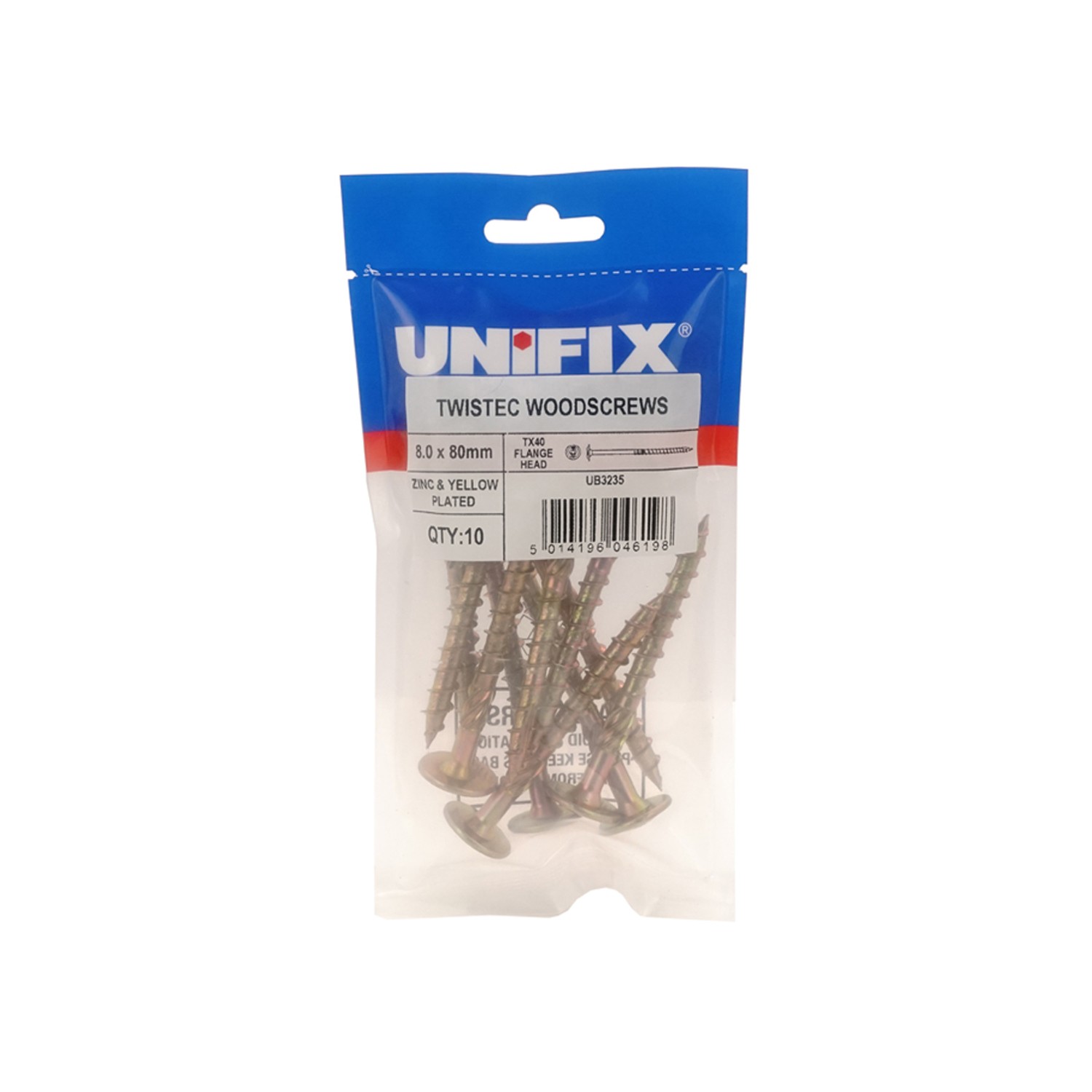 Jcp Fixings Metalfix Gash Point Screws 16mm Washer BZP - FJJ Box of 150