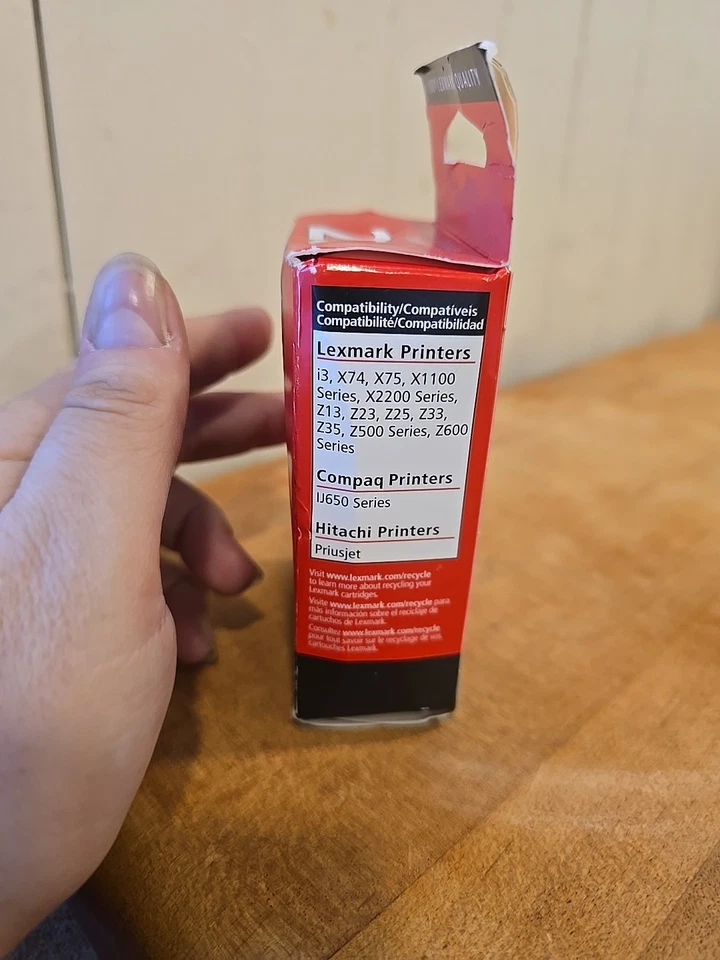 NEW Genuine Lexmark 26 Color Printer Ink Cartridge i3,x74,x1100,x1200,x2200,z13 - Image 4 of 4