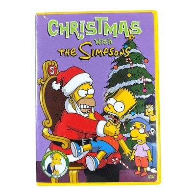 THE SIMPSONS CHRISTMAS DVD With Insert