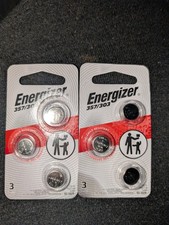 Energizer 357/303 Cell Button Batteries 6 count