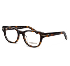 TOM FORD FT5977-B Dark Havana Gold Unisex Eyeglasses New w/ Case