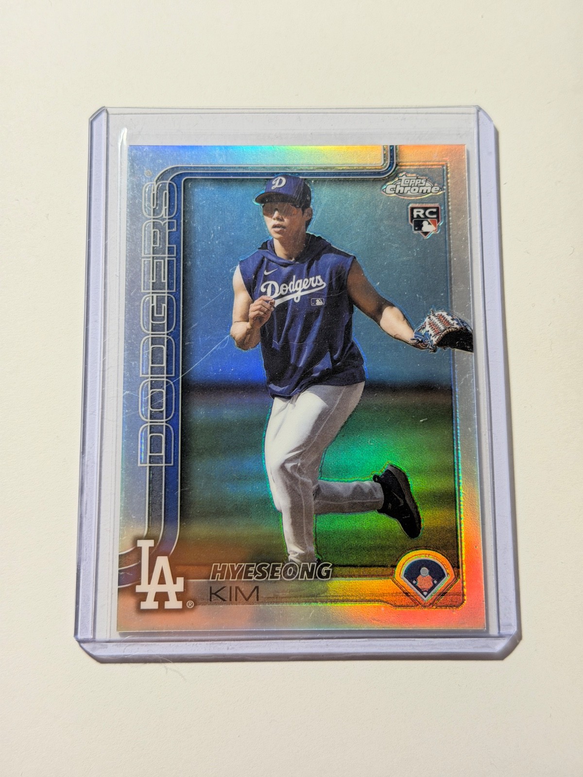 Hyeseong Kim - 2025 Topps Chrome Update RC Image Variation Refractor SP #USC312