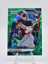 Luke Keaschall RC Twins 2025 Prizm #250 💎 CRACKED GREEN ICE PRIZM (RC) ✳️