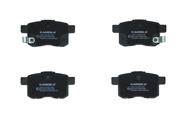 Bremsbelagsatz Scheibenbremse Hinten Kamoka JQ101122 FÜR Honda BremsbelÄGe-image