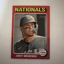 2024 Topps Heritage - Joey Meneses #277 Red Border 